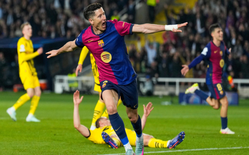 Robert Lewandowski là chân sút hàng đầu La Liga