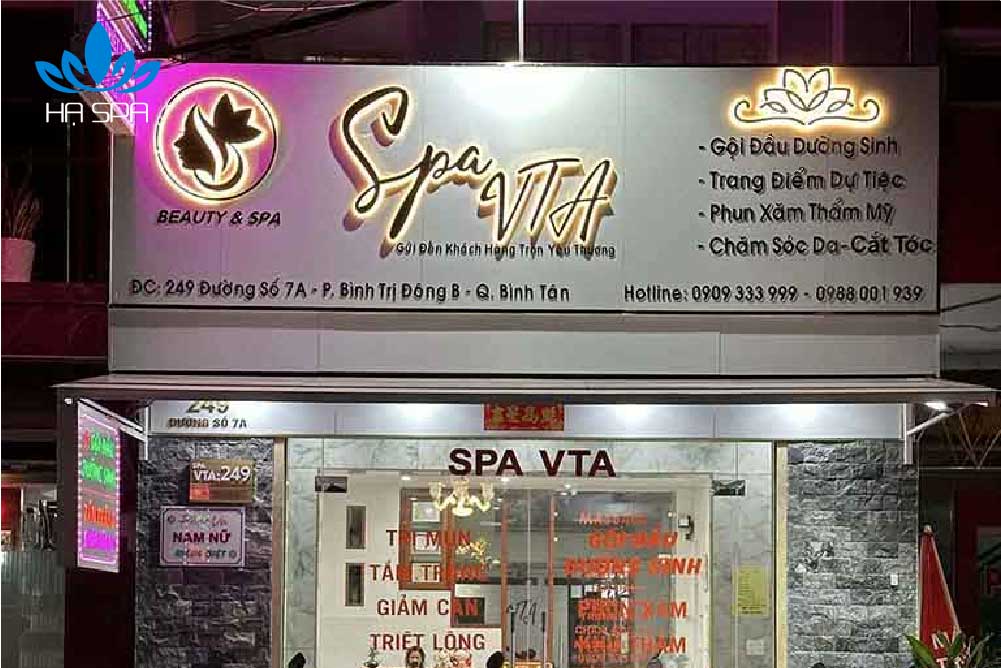 Spa VTA - Top địa điểm Massage Bình Tân