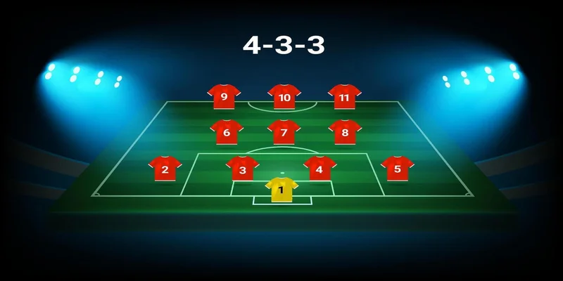Sơ đồ Chiến Thuật 4-3-3: Ưu điểm, Nhược điểm Và Cách Vận Hành