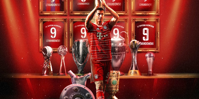 Lewandowski trong màu áo đội tuyển Ba Lan