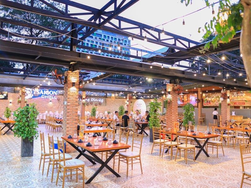 Nhà hàng có phòng riêng TPHCM không gian kín đáo