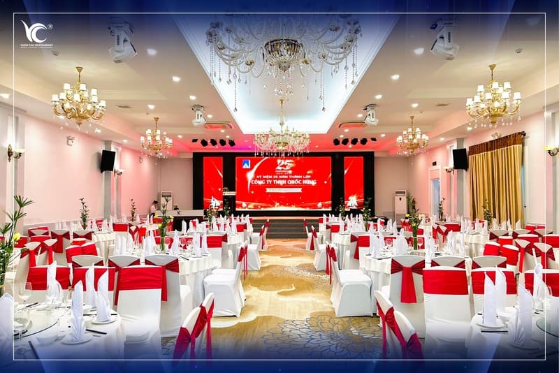 Không gian tiệc riêng tại nhà hàng TPHCM