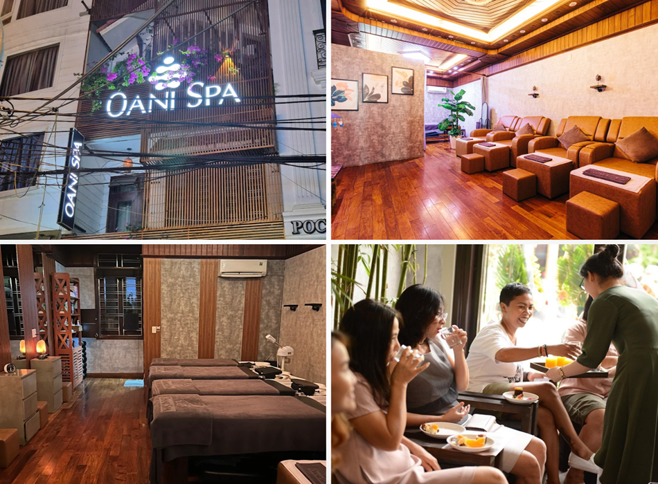 Oani Spa Đà Nẵng – Trải nghiệm massage toàn thân thư giãn chuẩn cao cấp